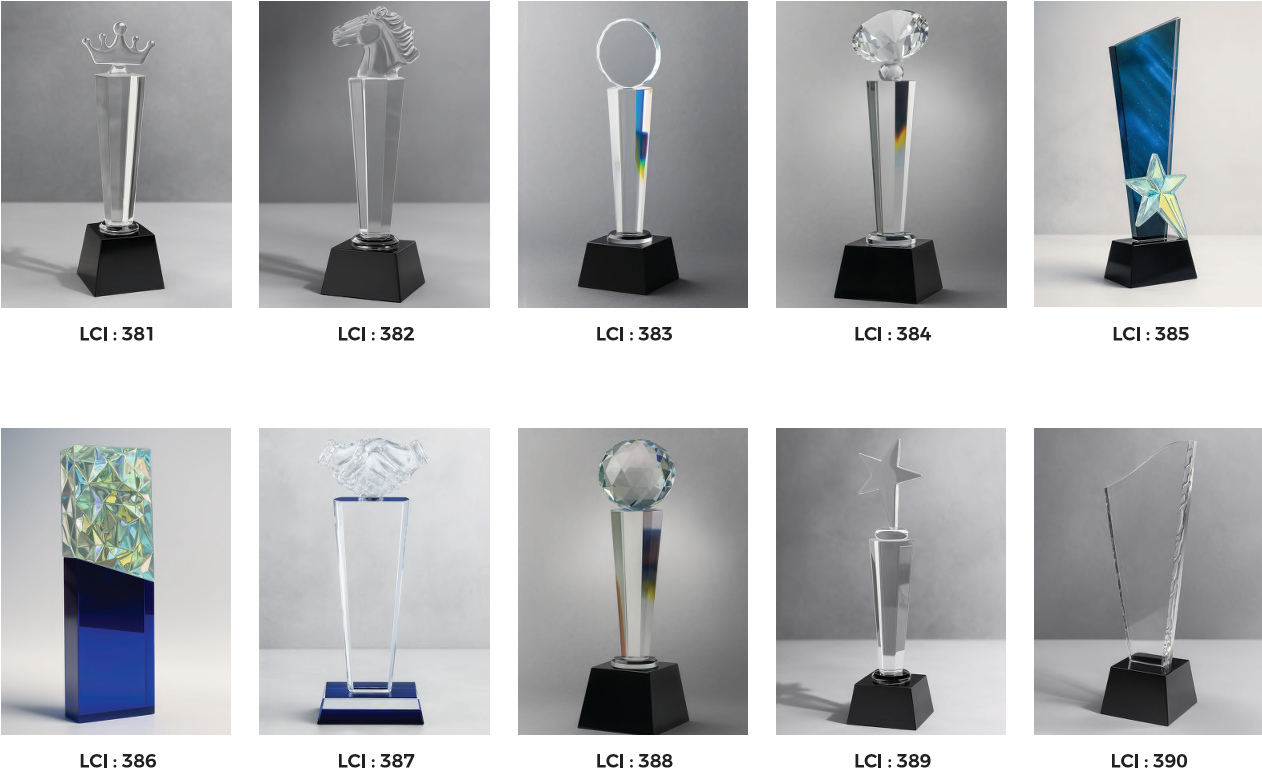 Crystal & Glass Achievements
